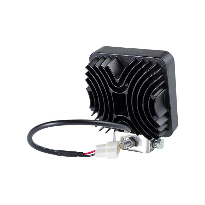 IP67 002 Heavy-Duty 9-LED firkantet arbeidslys for industrikjøretøy