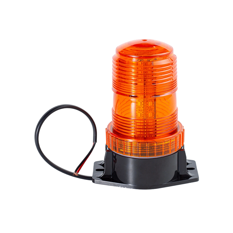 IP65 8W DC9-80V 360° Amber Strobe-varsellys for gaffeltrucker