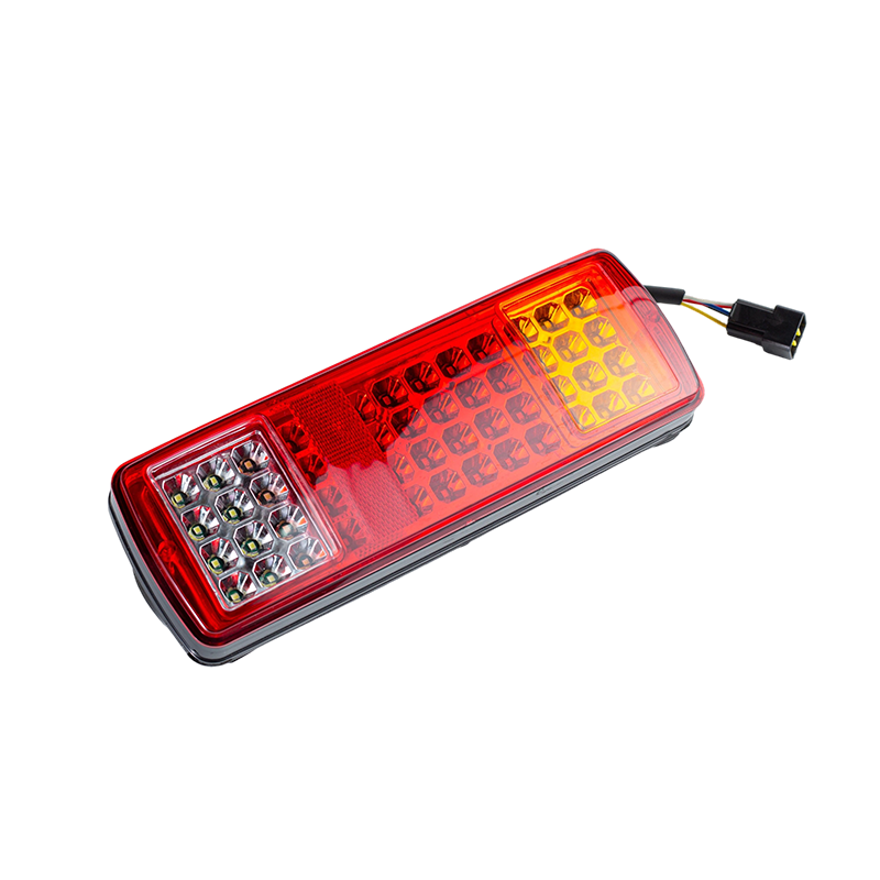 FLDJ-SSWD-002 IP55 6W DC12-24V 3-farget integrert LED-baklys (blinklys + posisjonslys + ryggelys)