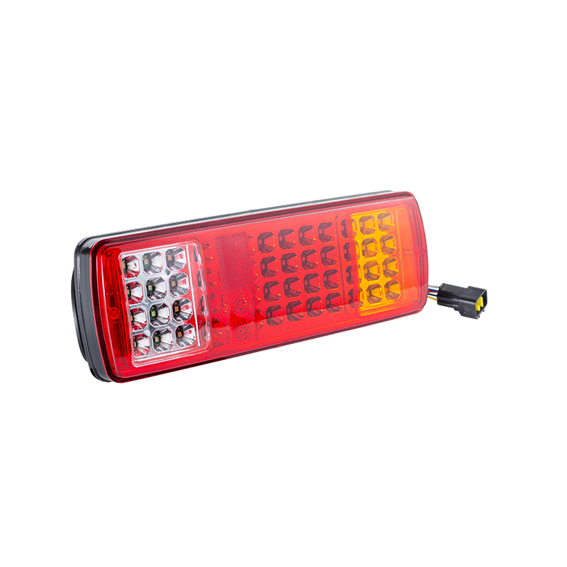 FLDJ-SSWD-002 IP55 6W DC12-24V 3-farget integrert LED-baklys (blinklys + posisjonslys + ryggelys)