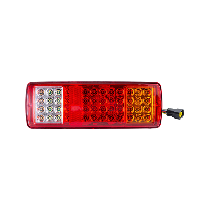 FLDJ-SSWD-002 IP55 6W DC12-24V 3-farget integrert LED-baklys (blinklys + posisjonslys + ryggelys)