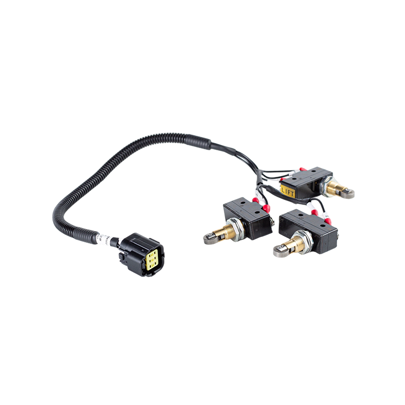 IP65 støvtett oljebestandig bred temperaturbestandig gaffeltruck Hydraulisk flerveisventilkontroll mikrobryter