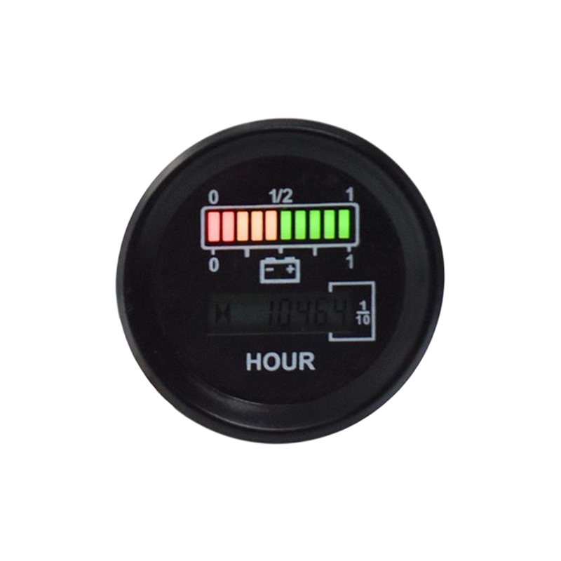 FLYB-0096 Rund CAN-buss batterinivåmåler med timeteller