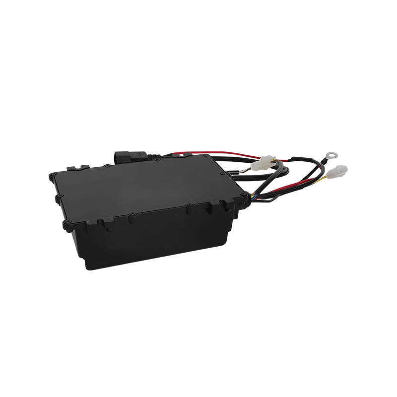 360W innebygd batterilader for gaffeltrucker og industrikjøretøyer