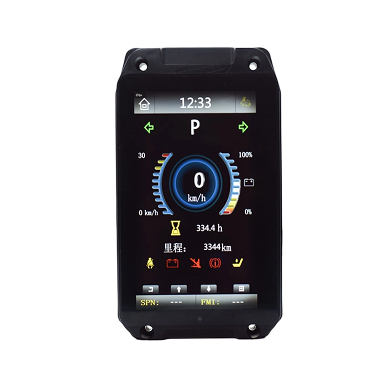 FLYB-1001 IP65 7-tommers CAN Bus Dashboard for konstruksjons- og gaffeltrucker