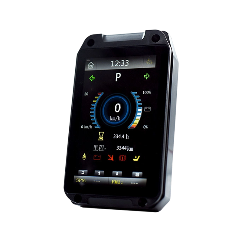 FLYB-1001 IP65 7-tommers CAN Bus Dashboard for konstruksjons- og gaffeltrucker